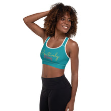Load image into Gallery viewer, Positively VIbing Padded Sports Bra