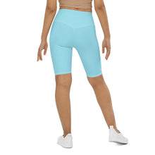 Load image into Gallery viewer, DOTG Blizzard Blue Biker Shorts (Long Length)