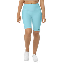 Load image into Gallery viewer, DOTG Blizzard Blue Biker Shorts (Long Length)