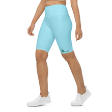 Load image into Gallery viewer, DOTG Blizzard Blue Biker Shorts (Long Length)