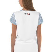 Load image into Gallery viewer, DOTG Bling White Crop Tee