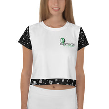 Load image into Gallery viewer, DOTG Black Bling Crop Tee