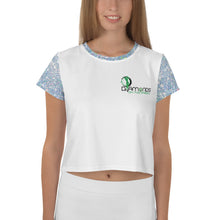 Load image into Gallery viewer, DOTG Bling White Crop Tee