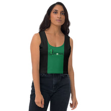 Load image into Gallery viewer, DOTG Black/Green Crop Top