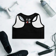 Load image into Gallery viewer, Cross Centered Logo Padded Sports Bra