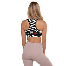 Load image into Gallery viewer, Zebra Print Padded Sports Bra