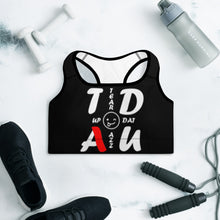Load image into Gallery viewer, Cross Centered Logo Padded Sports Bra
