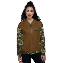 Load image into Gallery viewer, Women's "Lioness Camo" Bomber Jacket