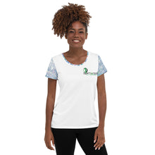 Load image into Gallery viewer, DOTG Bling White Athletic Tee