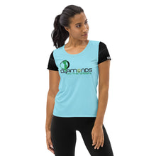 Load image into Gallery viewer, DOTG Blizzard Blue Diamond Athletic T-shirt
