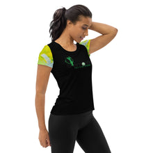 Load image into Gallery viewer, DOTG Green/Yellow Black Athletic T-shirt