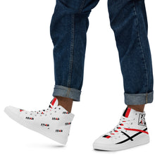 Load image into Gallery viewer, TDAU Dual Logo Men’s High Top Sneakers