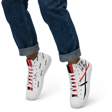 Load image into Gallery viewer, TDAU Dual Logo Men’s High Top Sneakers