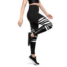 Load image into Gallery viewer, Zebra Sports Leggings
