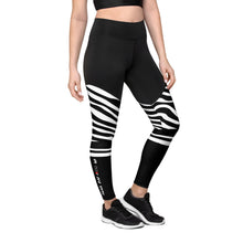 Load image into Gallery viewer, Zebra Sports Leggings