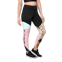 Load image into Gallery viewer, Paint Swatch Sports Leggings