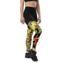 Load image into Gallery viewer, Camo Sports Leggings