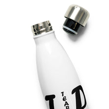 Load image into Gallery viewer, Squared Logo Stainless Steel Water Bottle