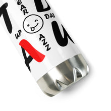 Load image into Gallery viewer, Squared Logo Stainless Steel Water Bottle