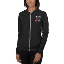 Load image into Gallery viewer, Squared Logo Unisex zip hoodie - Lightweight