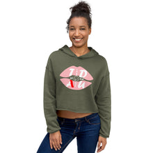 Load image into Gallery viewer, Kiss Logo Crop Hoodie