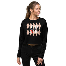 Load image into Gallery viewer, Diamond Crop Sweatshirt