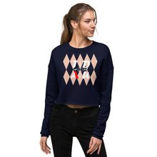 Load image into Gallery viewer, Diamond Crop Sweatshirt