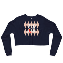 Load image into Gallery viewer, Diamond Crop Sweatshirt