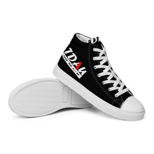 Load image into Gallery viewer, Women’s Black High Top Sneakers