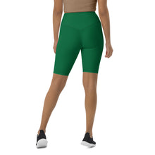 Load image into Gallery viewer, DOTG Green Long Biker Shorts
