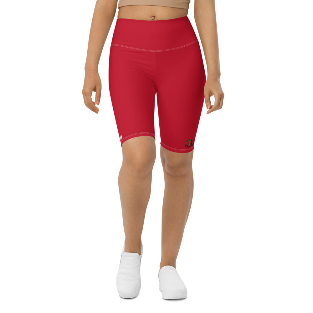 DOTG Red Biker Shorts (Long Length)