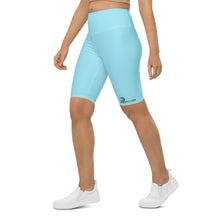 Load image into Gallery viewer, DOTG Blizzard Blue Biker Shorts (Long Length)
