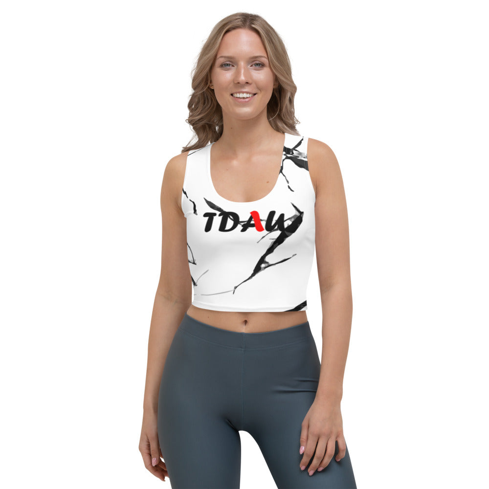 Marble Crop Top