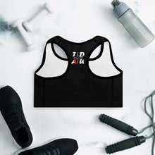 Load image into Gallery viewer, Cross Centered Logo Padded Sports Bra
