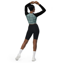 Load image into Gallery viewer, Recycled long-sleeve crop top
