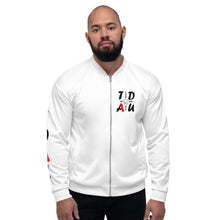 Load image into Gallery viewer, Squared Logo Unisex Bomber Jacket
