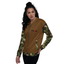 Load image into Gallery viewer, Women&#39;s &quot;Lioness Camo&quot; Bomber Jacket
