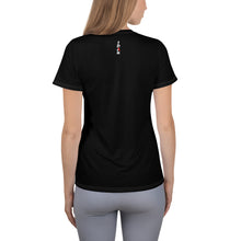 Load image into Gallery viewer, DOTG Diamond Sleeve Black Athletic T-shirt
