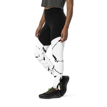 Load image into Gallery viewer, Marble Sports Leggings
