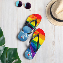 Load image into Gallery viewer, TDAU Tropical Breeze Flip-Flops
