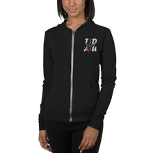 Load image into Gallery viewer, Squared Logo Unisex zip hoodie - Lightweight
