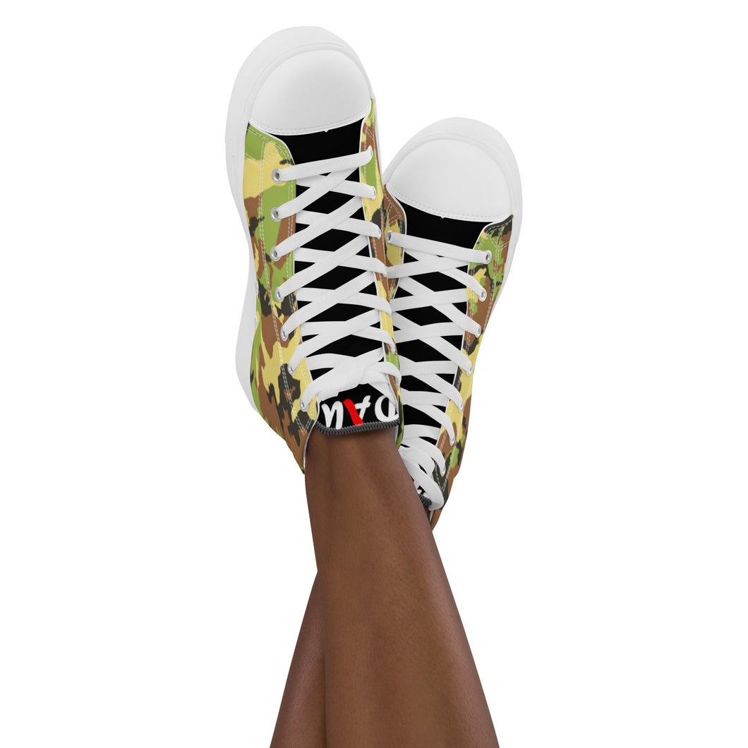 Women’s Camo High Top Sneakers